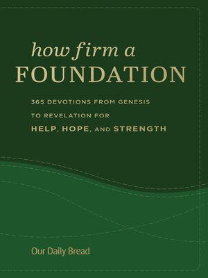 cover image of How Firm a Foundation